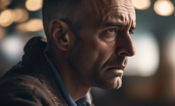 薄毛の男性イメージ