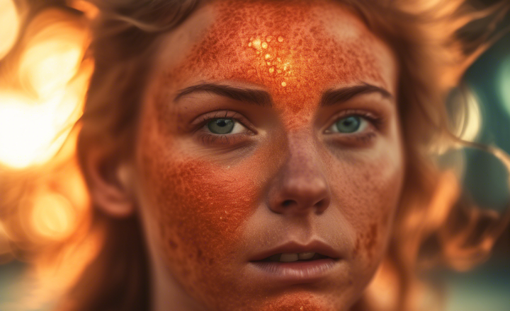 日焼け・乾燥・摩擦のイメージ