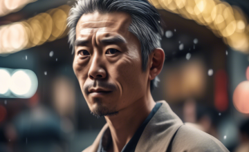 髪の量が少ない男性