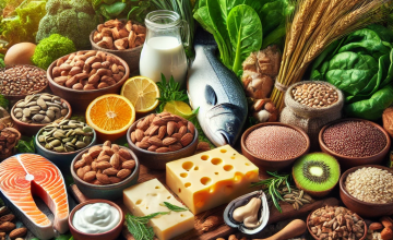 ミネラル豊富な食材イメージ