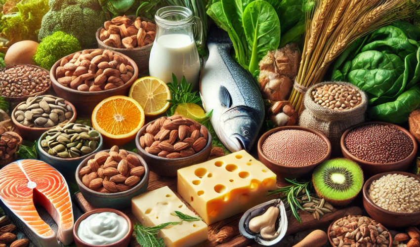 ミネラル豊富な食材イメージ