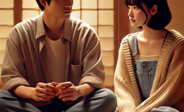 避妊について語る男女イメージ