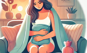 生理が辛い女性イメージ