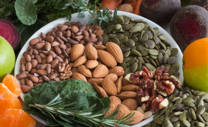 ミネラル豊富な食物イメージ