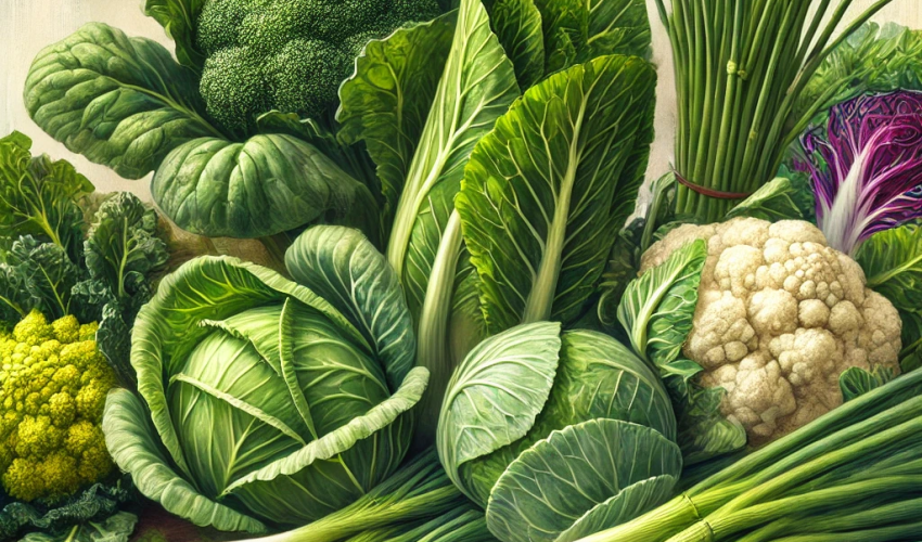 2月が旬の野菜イメージ