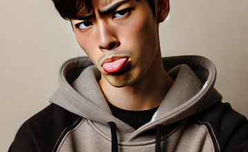 舌打ちする男性