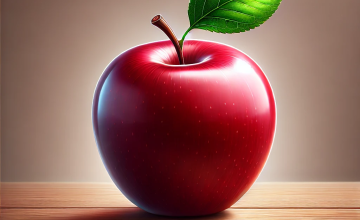 りんごのイラスト