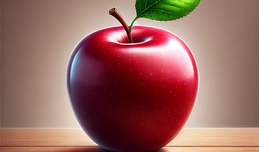 りんごのイラスト